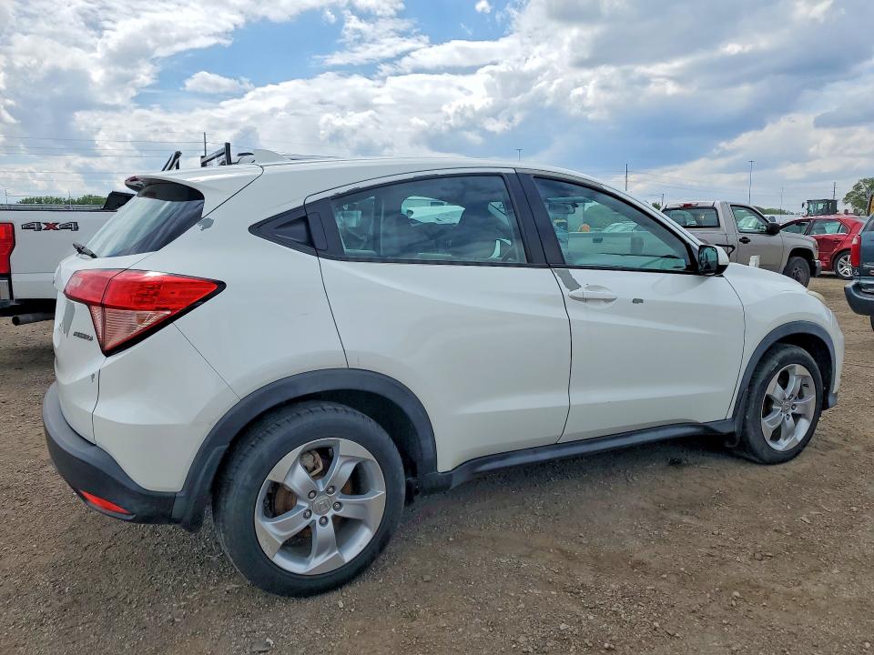 2016 Honda Hr-v VIN 3CZRU6H37GM749604 COPART salvage auction — MECHANICAL, Al - Certificate Of Title, sold $2,750 on 2026-07-31 (photo 3)