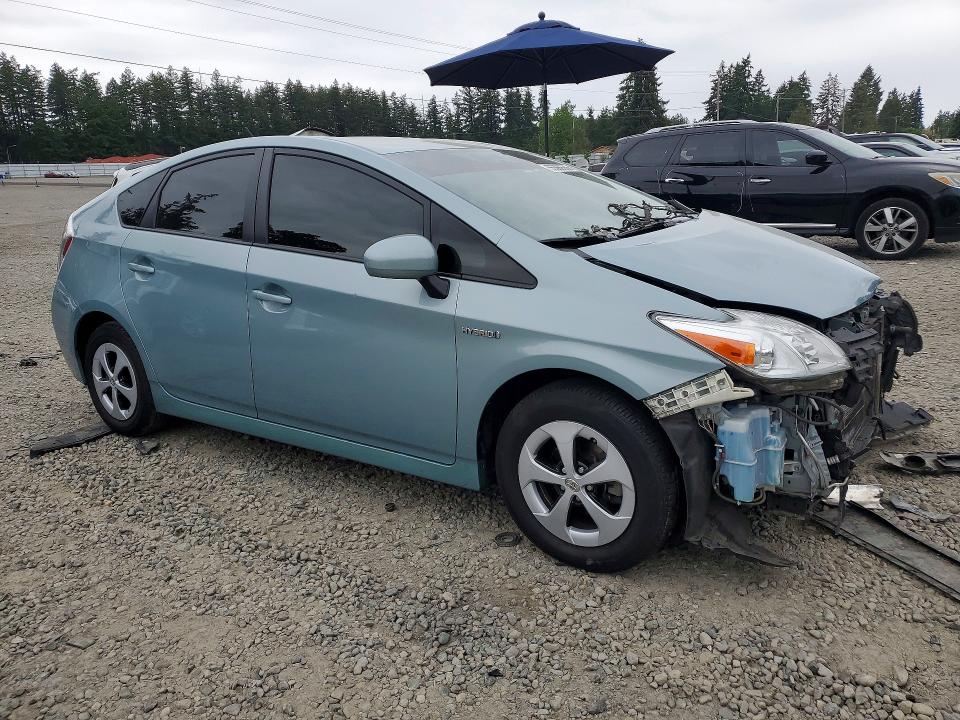 2015 Toyota Prius VIN JTDKN3DU8F1899962 COPART salvage auction — FRONT END, Wa - Bill Of Sale, sold $1,450 on 2026-07-07 (photo 4)