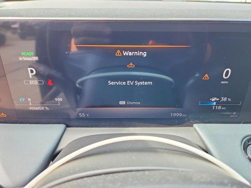 2026 Nissan Leaf VIN JN1AZ2BA0TM301105 COPART salvage auction — FRONT END, Co - Salvage Title, sold $10,100 on 2026-07-13 (photo 9)