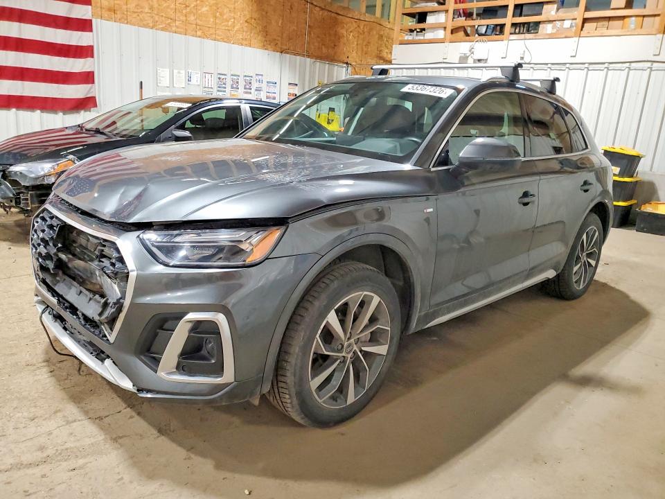 2022 Audi Q5 VIN WA1GAAFY5N2017378 COPART salvage auction — FRONT END, Id - Salvage Certificate Of Title, sold $2,600 on 2026-07-28 (photo 1)