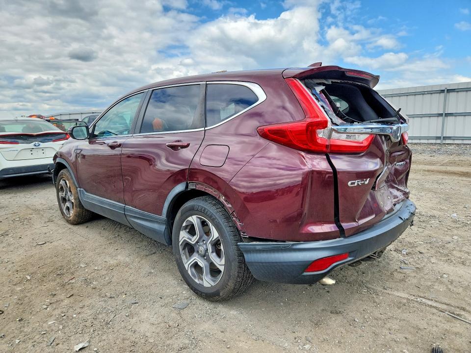 2018 Honda Cr-v VIN 7FARW2H58JE047172 COPART salvage auction — REAR END, Va - Cert Of Title - Salvage, sold $6,200 on 2026-07-08 (photo 2)