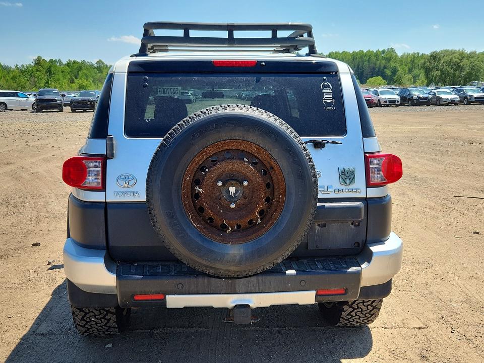 2007 Toyota Fj cruiser VIN JTEBU11F870038832 COPART salvage auction — HAIL, Mt - Certificate Of Title, sold $6,600 on 2026-07-16 (photo 6)