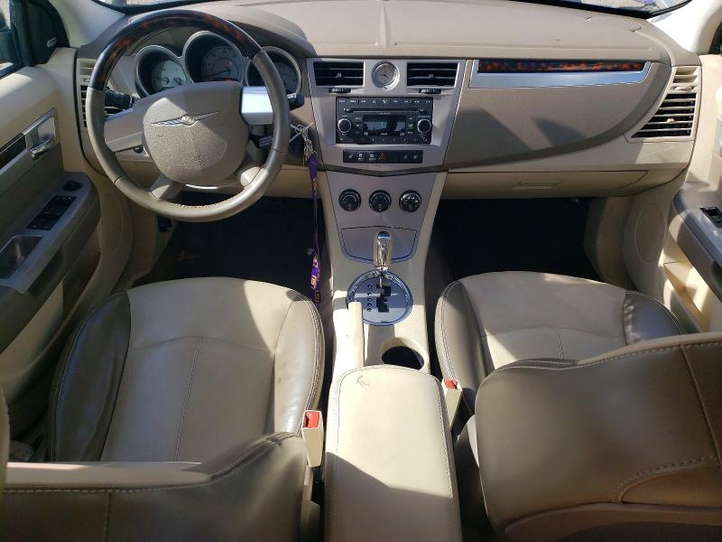 2008 Chrysler Sebring VIN 1C3LC66M08N103553 COPART salvage auction — FRONT END, LA - CERT OF TITLE-SALVAGE, sold $300 on 2026-07-10 (photo 8)