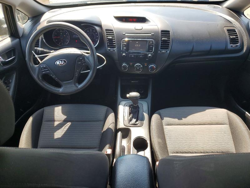 2016 Kia Forte VIN KNAFX4A62G5598067 COPART salvage auction — FRONT END, Ca - Salvage Certificate, sold $1,100 on 2026-07-24 (photo 8)