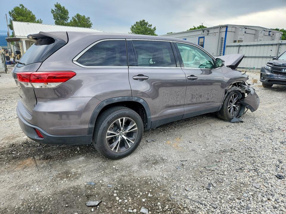 2019 Toyota Highlander VIN 5TDZZRFH9KS339001 COPART salvage auction — FRONT END, Ar - Cert Of Title-Salvage, sold $30 on 2026-07-27 (photo 3)