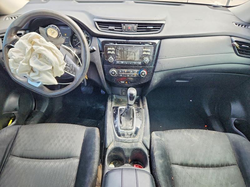 2017 Nissan Rogue VIN JN8AT2MV3HW264386 COPART salvage auction — FRONT END, Tx - Salvage Vehicle Title, sold $600 on 2026-07-16 (photo 8)