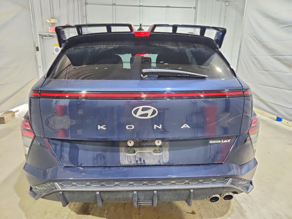 2025 Hyundai Kona VIN KM8HBCA34SU234611 COPART salvage auction — FRONT END, Nh - Cert Of Title-Salvage, sold $150 on 2026-07-23 (photo 6)
