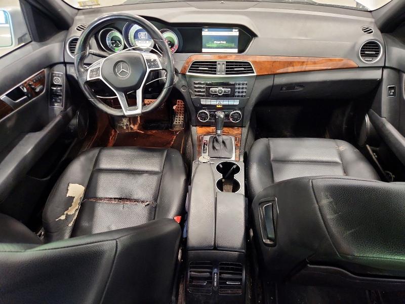 2013 Mercedes-benz VIN WDDGF8BB2CR226556 COPART salvage auction — FRONT END, Vt - Cert Of Title-Salvage Vehicle, sold $700 on 2026-07-13 (photo 8)