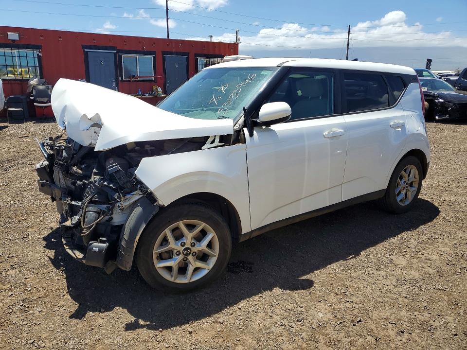 2021 Kia VIN KNDJ23AU5M7789356 COPART salvage auction — FRONT END, Hi - Certificate Of Salvage, sold $1 on 2026-07-20 (photo 1)