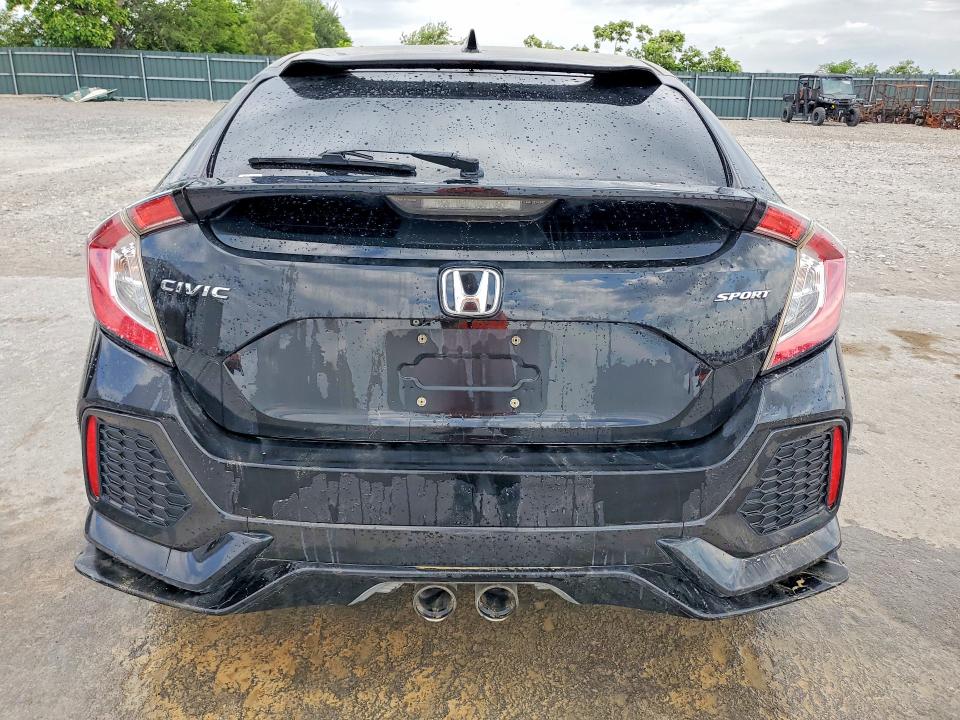 2018 Honda Civic VIN SHHFK7H48JU208746 COPART salvage auction — FRONT END, Mo - Salvage Certificate Of Title, sold $4,100 on 2026-07-06 (photo 6)