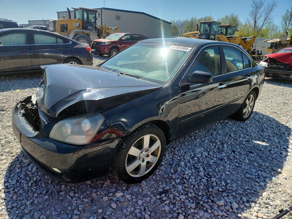 2007 Kia Optima VIN KNAGE123475142889 COPART salvage auction — FRONT END, Mi - Cert Of Title-Salvage Vehicle, sold $200 on 2026-07-30 (photo 1)