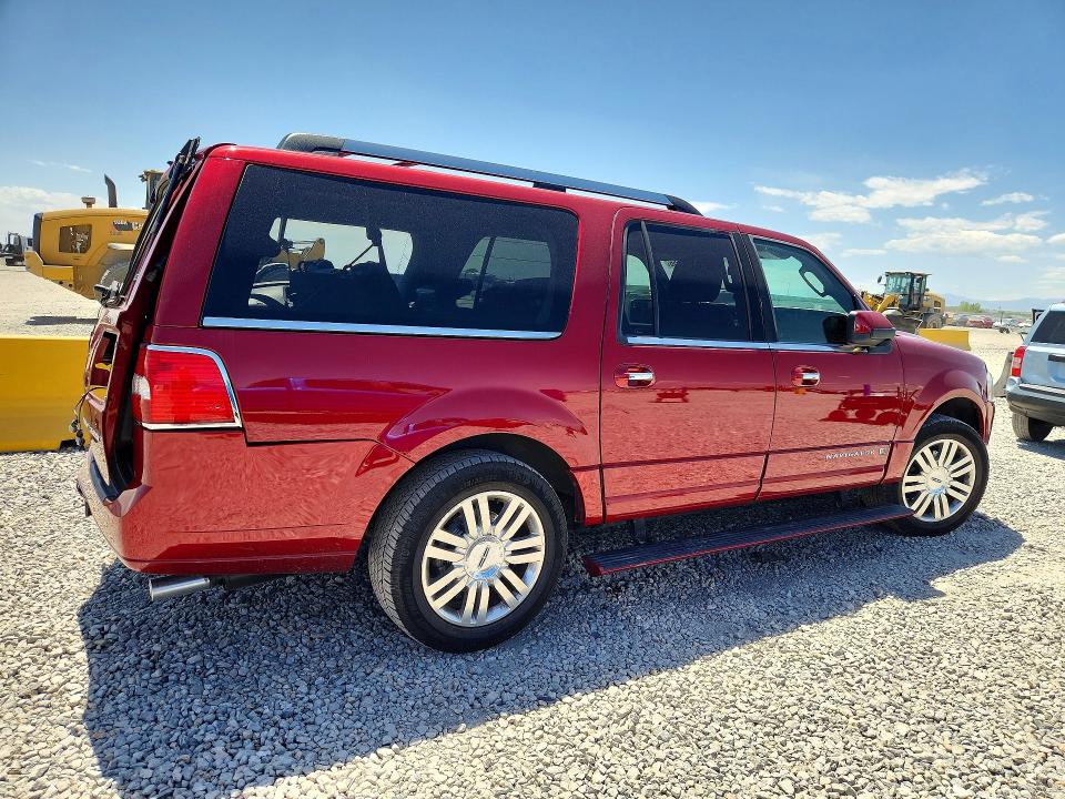 2013 Lincoln Navigator VIN 5LMJJ3J58DEL09052 COPART salvage auction — REAR END, CO - PUBLIC - SALVAGE TITLE, sold $1,150 on 2026-07-09 (photo 3)