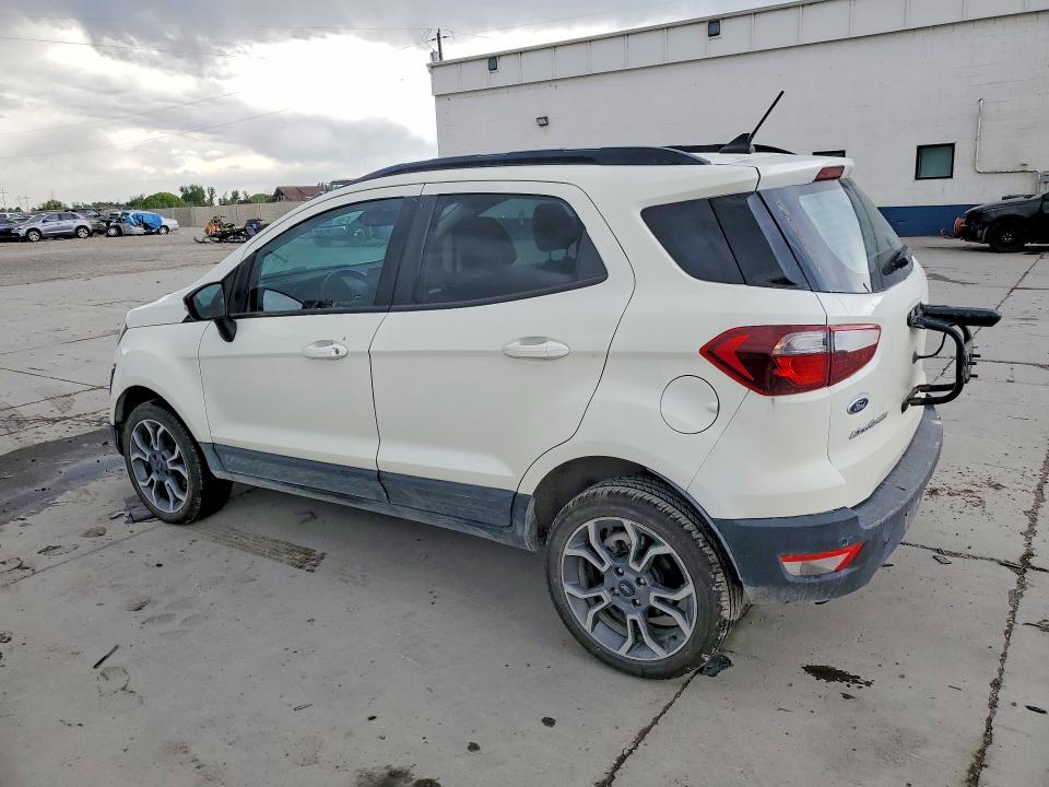 2020 Ford Ecosport VIN MAJ6S3JL1LC384085 COPART salvage auction — FRONT END, Ut - Salvage Certificate, sold $2,250 on 2026-07-20 (photo 2)