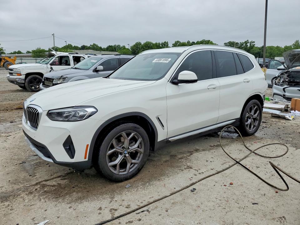 2023 BMW X3 VIN 5UX53DP05P9R07535 COPART salvage auction — REAR END, Ky - Cert Of Title-Salvage, sold $18,600 on 2026-07-08 (photo 1)