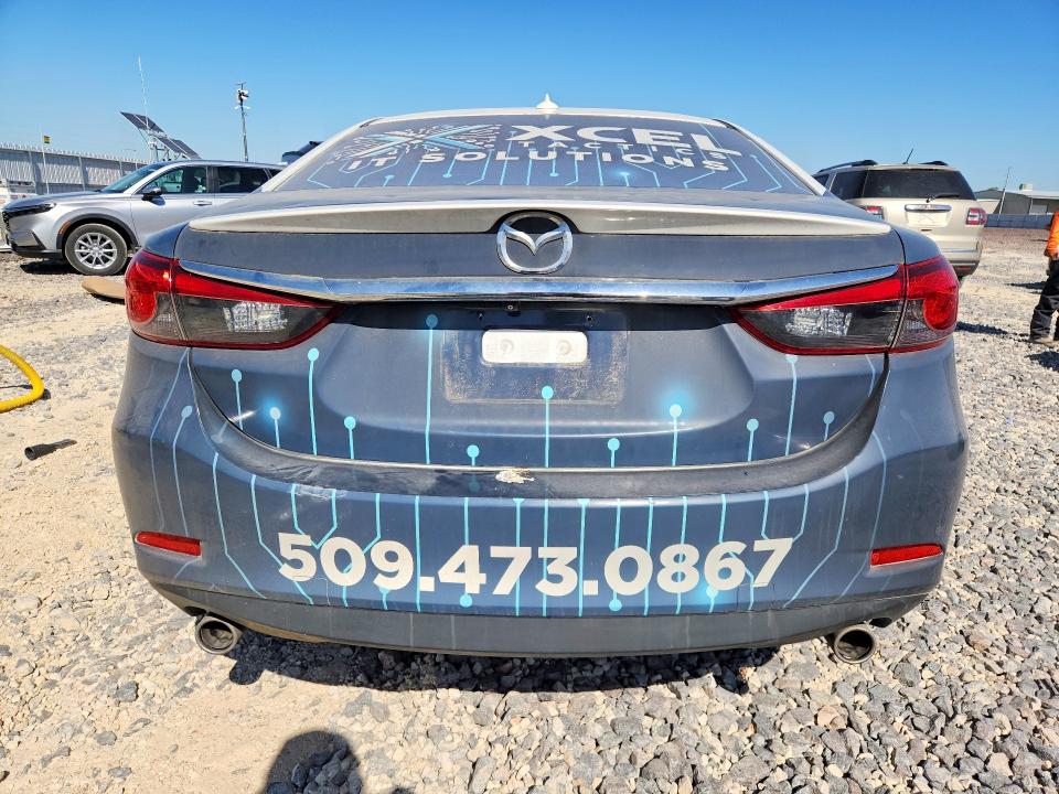 2015 Mazda 6 VIN JM1GJ1W58F1214175 COPART salvage auction — HAIL, Mo - Salvage Certificate Of Title, sold $2,300 on 2026-07-08 (photo 6)