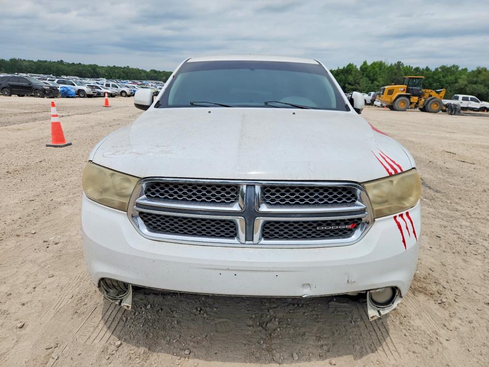 2013 Dodge Durango VIN 1C4RDHAG1DC692392 COPART salvage auction — FRONT END, Fl - Certificate Of Title, sold $350 on 2026-07-31 (photo 5)