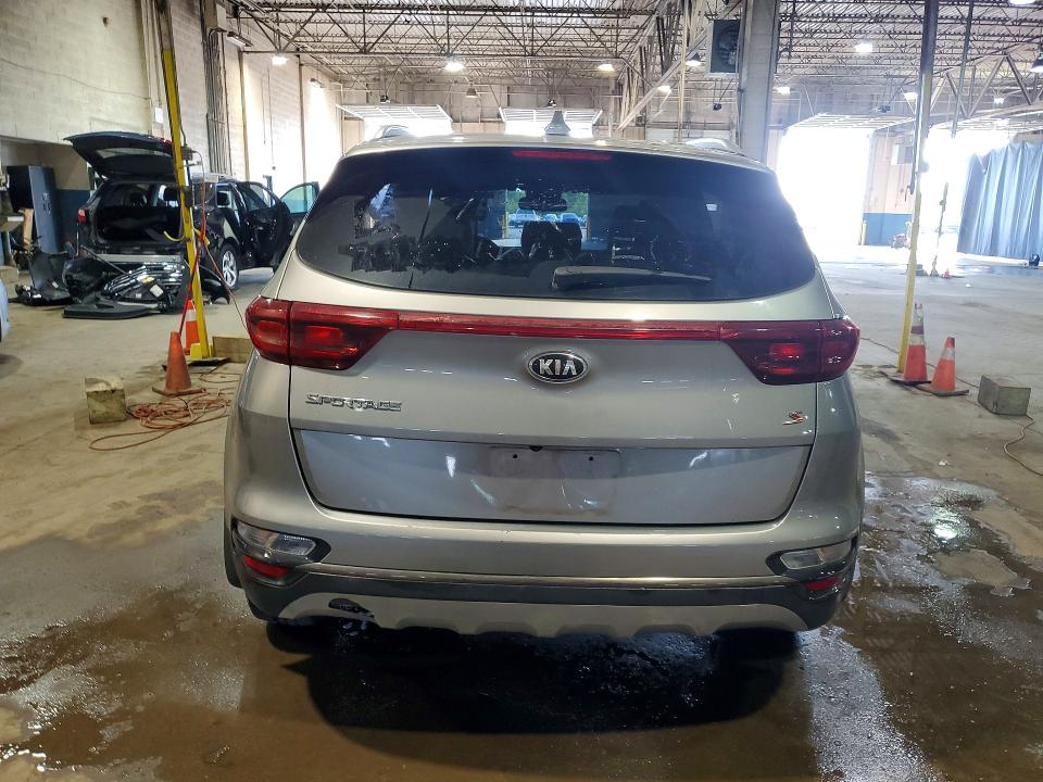 2020 Kia Sportage VIN KNDP63AC2L7787634 COPART salvage auction — VANDALISM, Mi - Certificate Of Title, sold $425 on 2026-07-21 (photo 6)