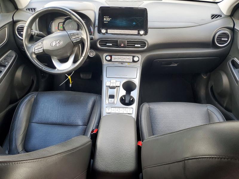 2021 Hyundai Kona VIN KM8K53AG3MU126595 COPART salvage auction — FRONT END, Ca - Salvage Certificate, sold $8,000 on 2026-07-13 (photo 8)