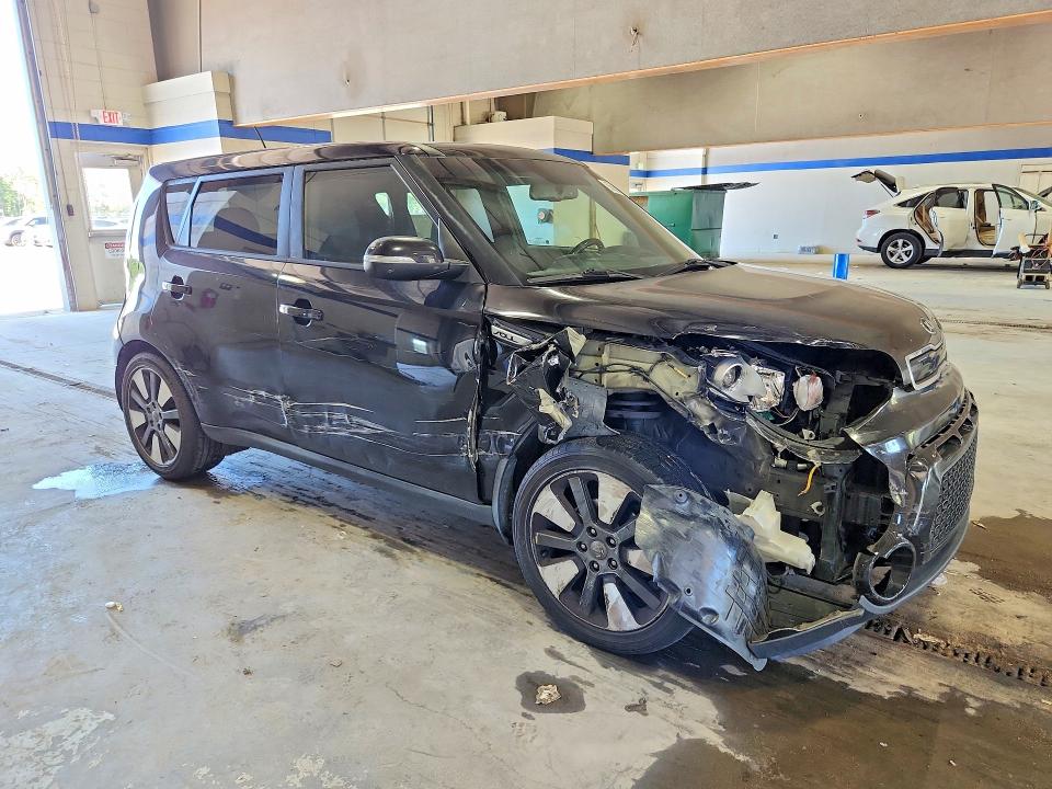 2014 Kia VIN KNDJX3A50E7093239 COPART salvage auction — FRONT END, Va - Cert Of Title - Salvage, sold $275 on 2026-07-24 (photo 4)