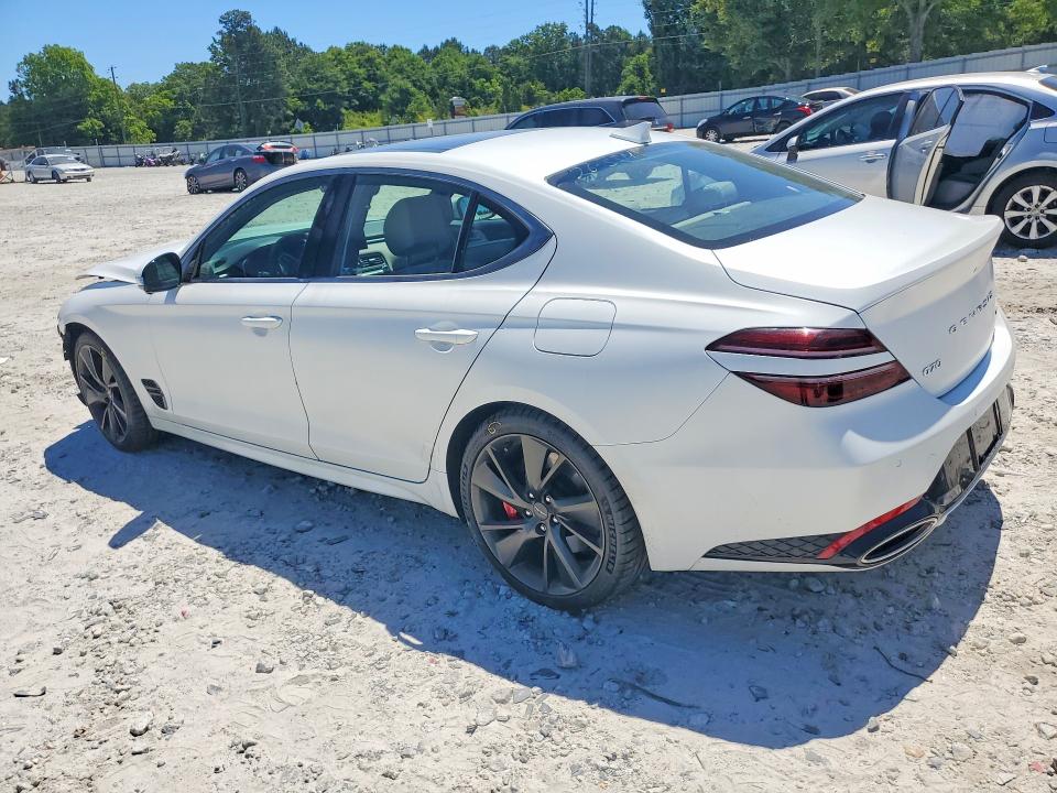 2023 Genesis VIN KMTG54TE9PU123489 COPART salvage auction — FRONT END, Ga - Cert Of Title-Salvage, sold $7,900 on 2026-07-02 (photo 2)