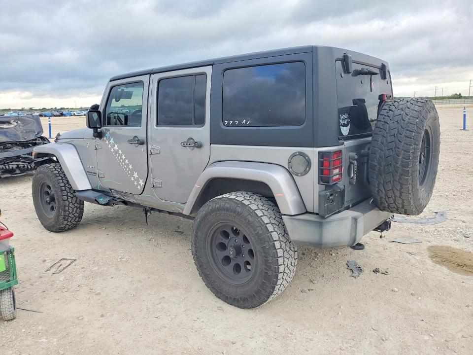 2016 Jeep Wrangler / VIN 1C4BJWEG4GL155500 COPART salvage auction — SIDE, Tx - Salvage Vehicle Title, sold $9,800 on 2026-07-09 (photo 2)