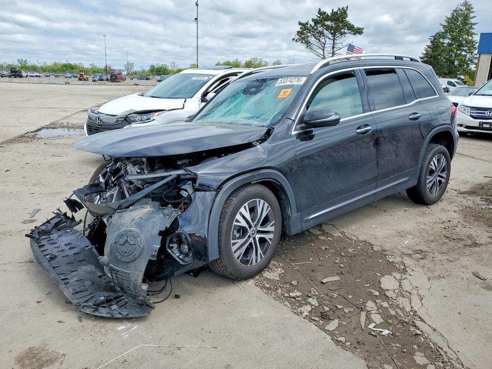 2025 Mercedes-benz VIN W1N4M4HB4SW396266 COPART salvage auction — FRONT END, Mi - Scrap Certificate Of Title, sold $3,900 on 2026-07-14 (photo 1)