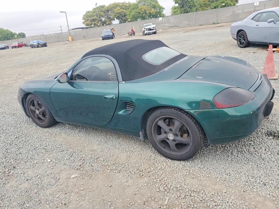 2000 Porsche Boxster VIN WP0CA2988YU624373 COPART salvage auction — REAR END, Ca - Salvage Certificate, sold $350 on 2026-07-14 (photo 2)
