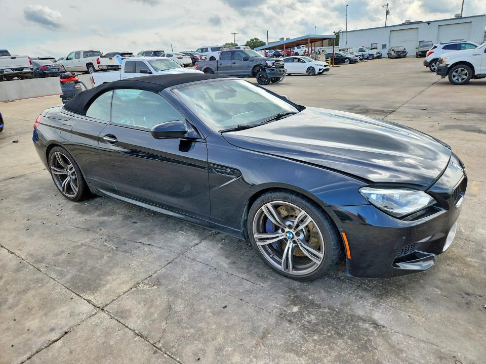 2013 BMW M6 VIN WBSLZ9C58DDZ77943 COPART salvage auction — WATER/FLOOD, TX - SALVAGE TITLE-FLOOD DAMAGE (P), sold $7,100 on 2026-07-13 (photo 4)