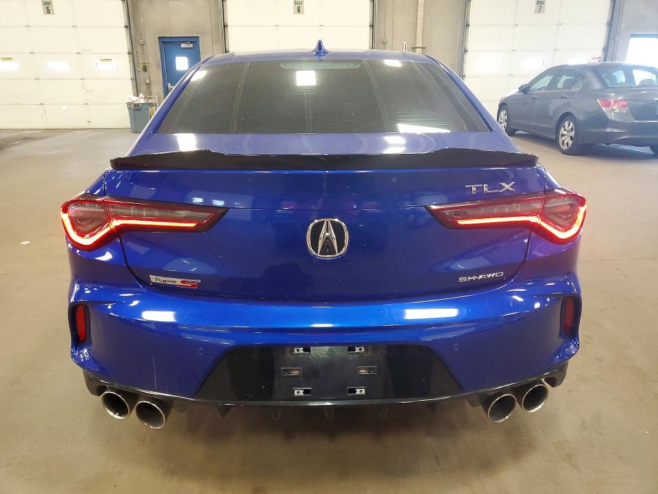 2022 Acura Tlx VIN 19UUB7F90NA002084 COPART salvage auction — FRONT END, Mn - Cert Of Title-Salvage (P), sold $17,400 on 2026-07-28 (photo 6)