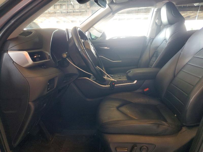 2023 Toyota Highlander hybrid VIN 5TDKBRCH2PS118048 COPART salvage auction — SIDE, Ca - Salvage Certificate, sold $13,800 on 2026-07-20 (photo 7)