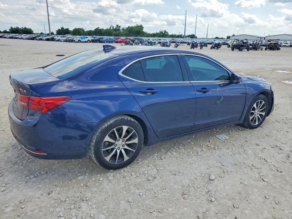 2017 Acura Tlx VIN 19UUB1F58HA003563 COPART salvage auction — FRONT END, TX - SALVAGE VEHICLE TITLE, sold $80 on 2026-07-23 (photo 3)