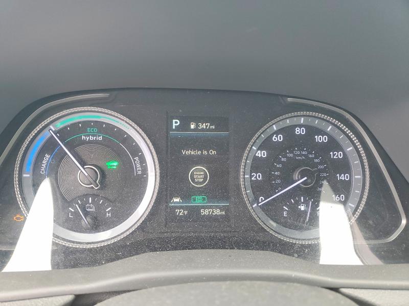 2022 Hyundai VIN KMHL34JJ2NA047921 COPART salvage auction — REAR END, Id - Salvage Certificate Of Title, sold $7,400 on 2026-07-20 (photo 9)