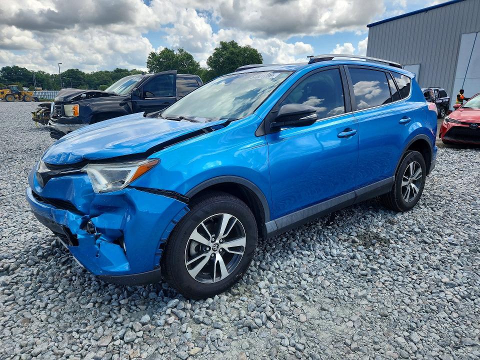 2018 Toyota Rav 4 VIN JTMWFREV1JJ738922 COPART salvage auction — FRONT END, Fl - Cert Of Title Slvg Rebuildable, sold $5,200 on 2026-07-08 (photo 1)