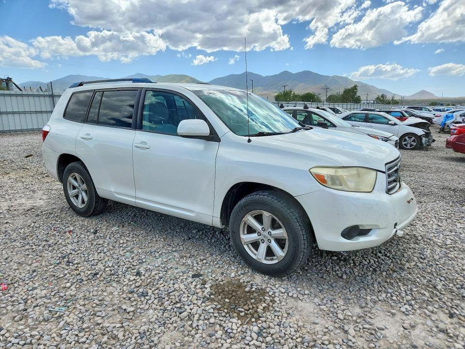 2008 Toyota Highlander VIN JTEES41A782077801 COPART salvage auction — FRONT END, Ok - Certificate Of Title, sold $950 on 2026-07-07 (photo 4)