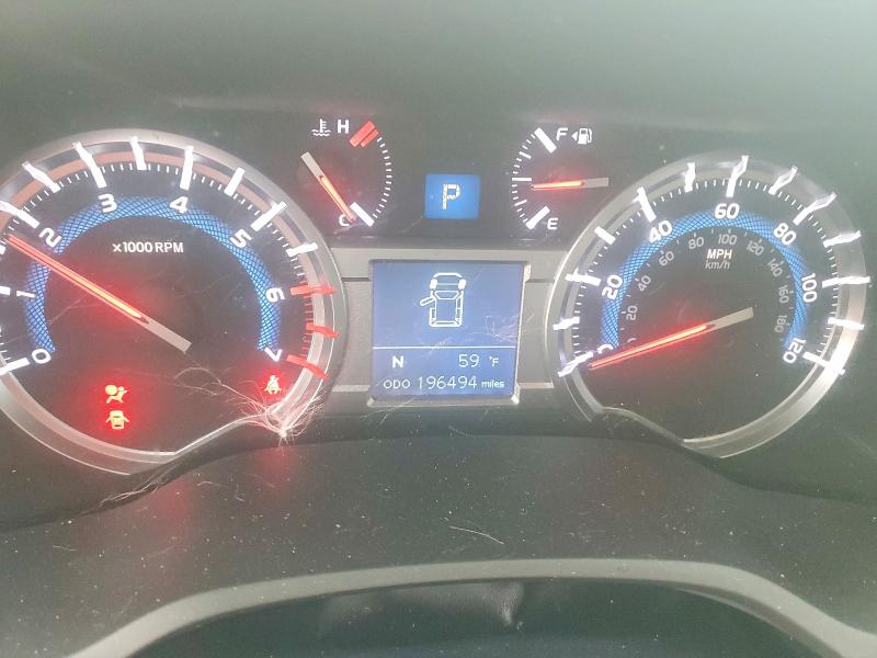 2016 Toyota 4runner VIN JTEZU5JR5G5135733 COPART salvage auction — FRONT END, Al - Cert Of Title-Salvage Title, sold $550 on 2026-07-28 (photo 9)