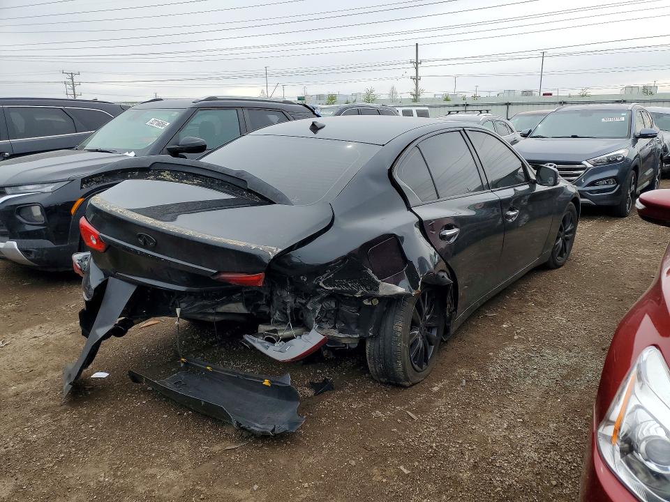 2016 Infiniti VIN JN1CV7AR6GM251776 COPART salvage auction — REAR END, Il - Salvage Certificate, sold $1,200 on 2026-07-21 (photo 3)