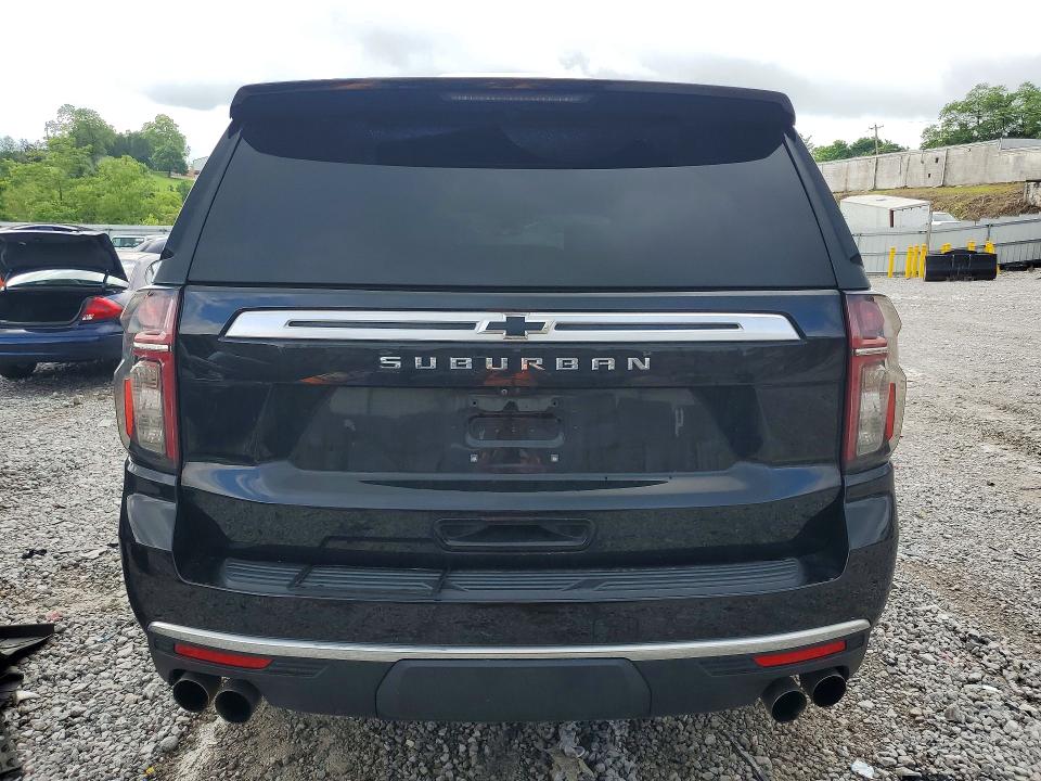 2021 Chevrolet Suburban VIN 1GNSKGKLXMR157157 COPART salvage auction — FRONT END, Oh - Cert Of Title-Salvage, sold $16,100 on 2026-07-31 (photo 6)