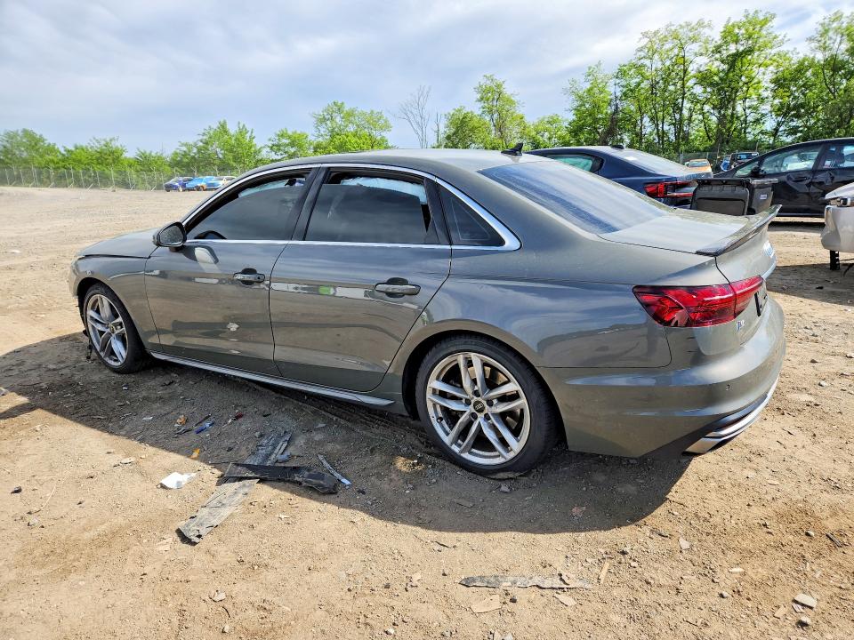 2024 Audi A4 VIN WAUEAAF41RN006227 COPART salvage auction — FRONT END, ID - SALVAGE CERTIFICATE OF TITLE, sold $5,700 on 2026-07-28 (photo 2)