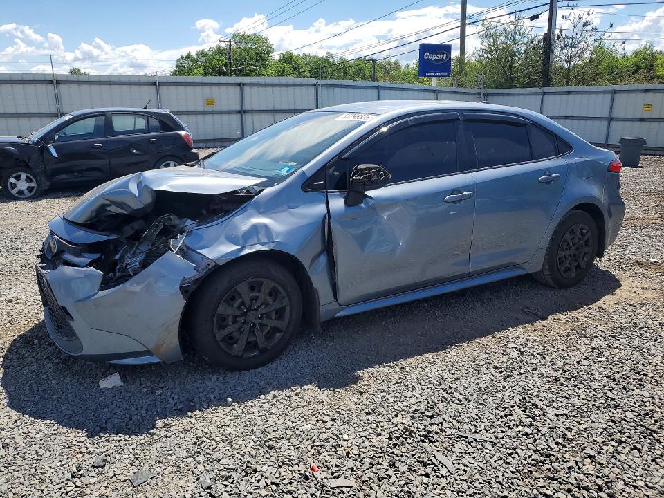 2020 Toyota Corolla VIN JTDEPRAE2LJ099256 COPART salvage auction — FRONT END, Nj - Cert Of Title-Salvage, sold $3,950 on 2026-07-31 (photo 1)