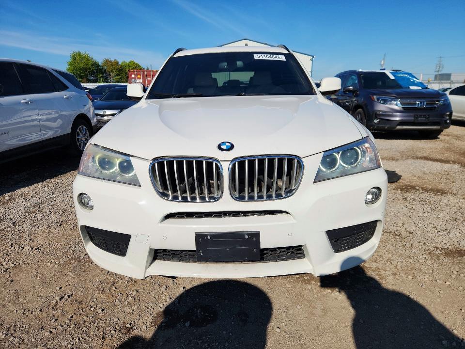 2014 BMW X3 VIN 5UXWX9C53E0D16163 COPART salvage auction — SIDE, On - Permit No Brand - Unfit, sold $1,750 on 2026-07-28 (photo 5)