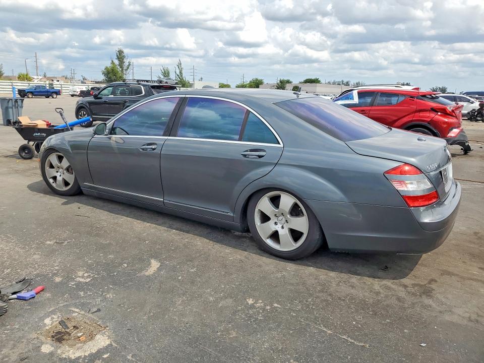 2007 Mercedes-benz S class VIN WDDNG71X57A061196 COPART salvage auction — MECHANICAL, PA - CERT OF TITLE (P), sold $275 on 2026-07-27 (photo 2)