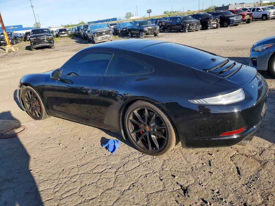 2012 Porsche 911 VIN WP0AB2A95CS120473 COPART salvage auction — FRONT END, MI - CERTIFICATE OF TITLE, sold $51,500 on 2026-07-28 (photo 2)