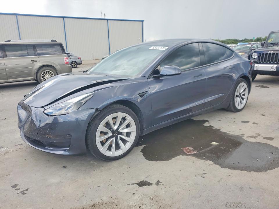 2023 Tesla VIN 5YJ3E1EAXPF669328 COPART salvage auction — FRONT END, Fl - Cert Of Title Slvg Rebuildable, sold $11,500 on 2026-07-13 (photo 1)
