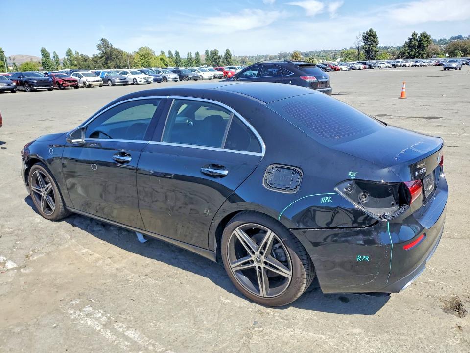 2021 Mercedes-benz A-klasse VIN W1K3G4EB7MJ257026 COPART salvage auction — FRONT END, Ca - Salvage Certificate, sold $6,700 on 2026-07-06 (photo 2)