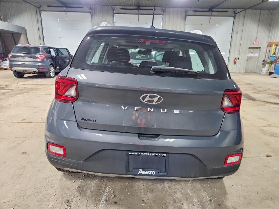 2025 Hyundai Venue VIN KMHRC8A32SU364322 COPART salvage auction — FRONT END, Wi - Cert Of Title-Salvage Vehicle, sold $4,100 on 2026-07-20 (photo 6)