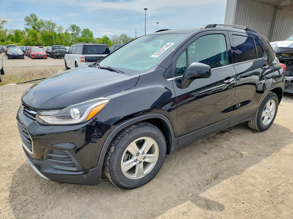 2019 Chevrolet Trax VIN KL7CJLSB0KB821923 COPART salvage auction — REAR END, In - Cert Of Title-Salvage Title, sold $60 on 2026-07-27 (photo 1)