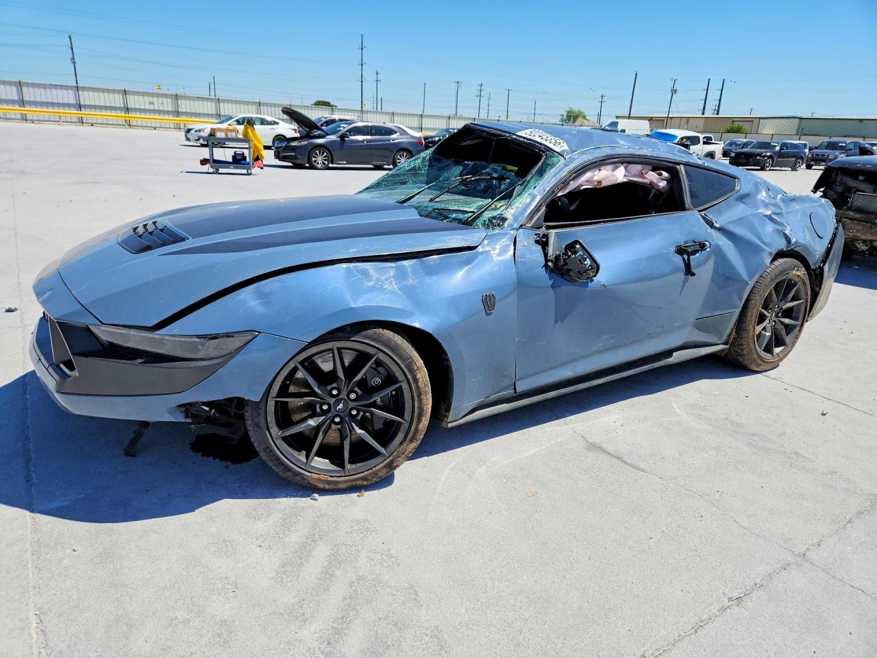 2024 Ford Mustang VIN 1FA6P8R08R5501523 — COPART salvage auction photo