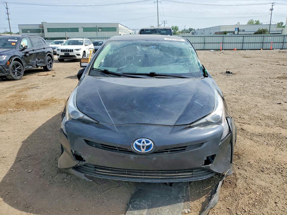 2016 Toyota Prius VIN JTDKBRFU8G3007451 COPART salvage auction — REAR END, Il - Salvage Certificate, sold $750 on 2026-07-08 (photo 5)