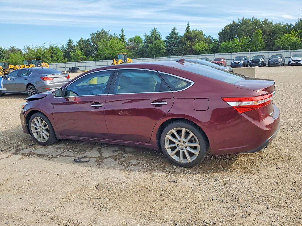 2014 Toyota Avalon VIN 4T1BK1EB6EU120724 COPART salvage auction — Front End, IL - SALVAGE CERTIFICATE, sold $2,850 on 2026-06-30 (photo 2)