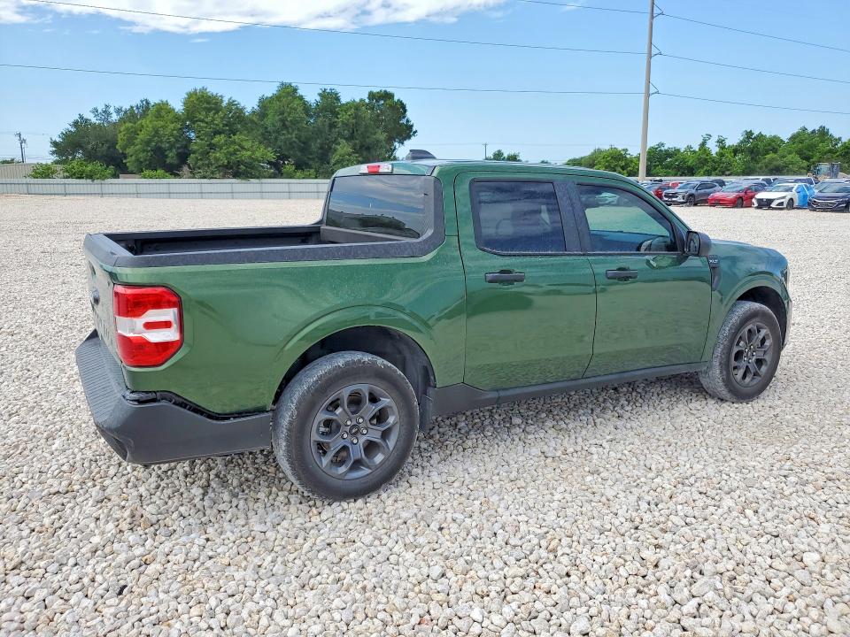 2025 Ford Maverick VIN 3FTTW8JA6SRA35274 COPART salvage auction — REAR END, Tx - Salvage Vehicle Title, sold $15,300 on 2026-07-09 (photo 3)